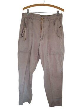 Vintage y2k Pierre Cardin 100% Cotton Gray Cargo Pants Men's Size 32 Gorpcore